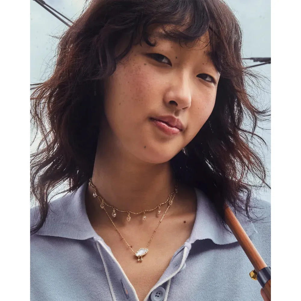 Kendra Scott Celeste Cloud Necklace, Gold