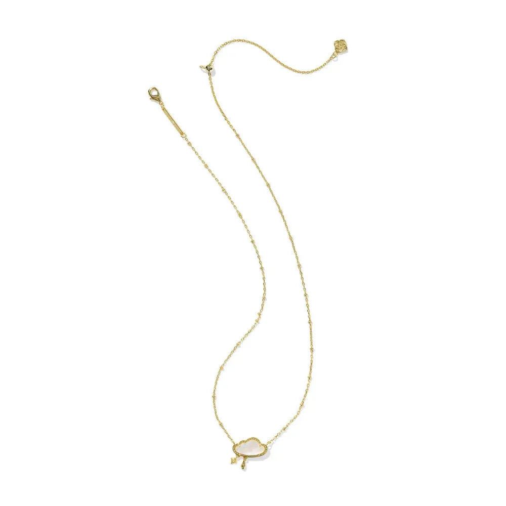 Kendra Scott Celeste Cloud Necklace, Gold