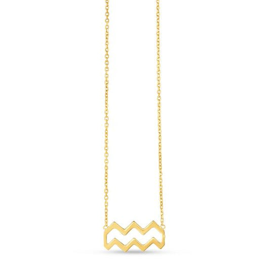 14k Gold Zodiac Necklaces