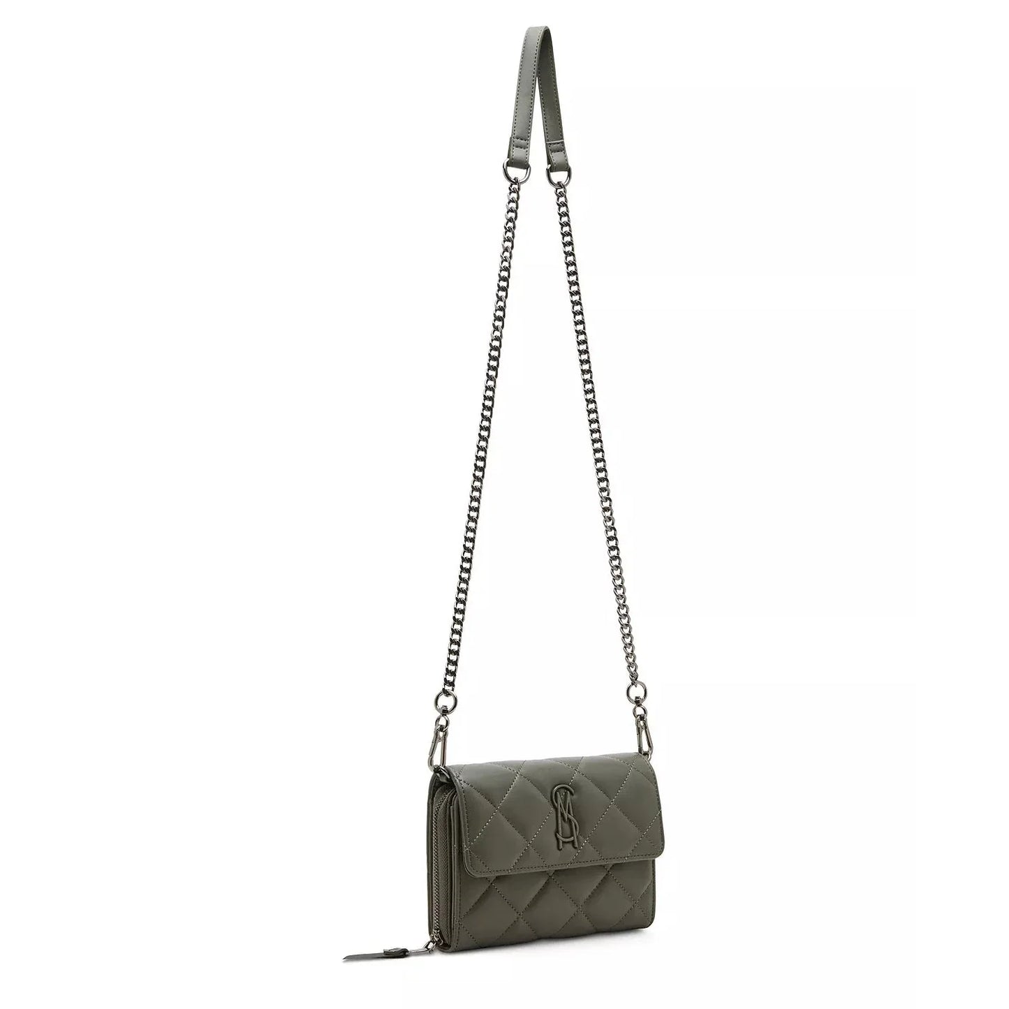 Steve Madden B Carina Crossbody Wallet, Olive