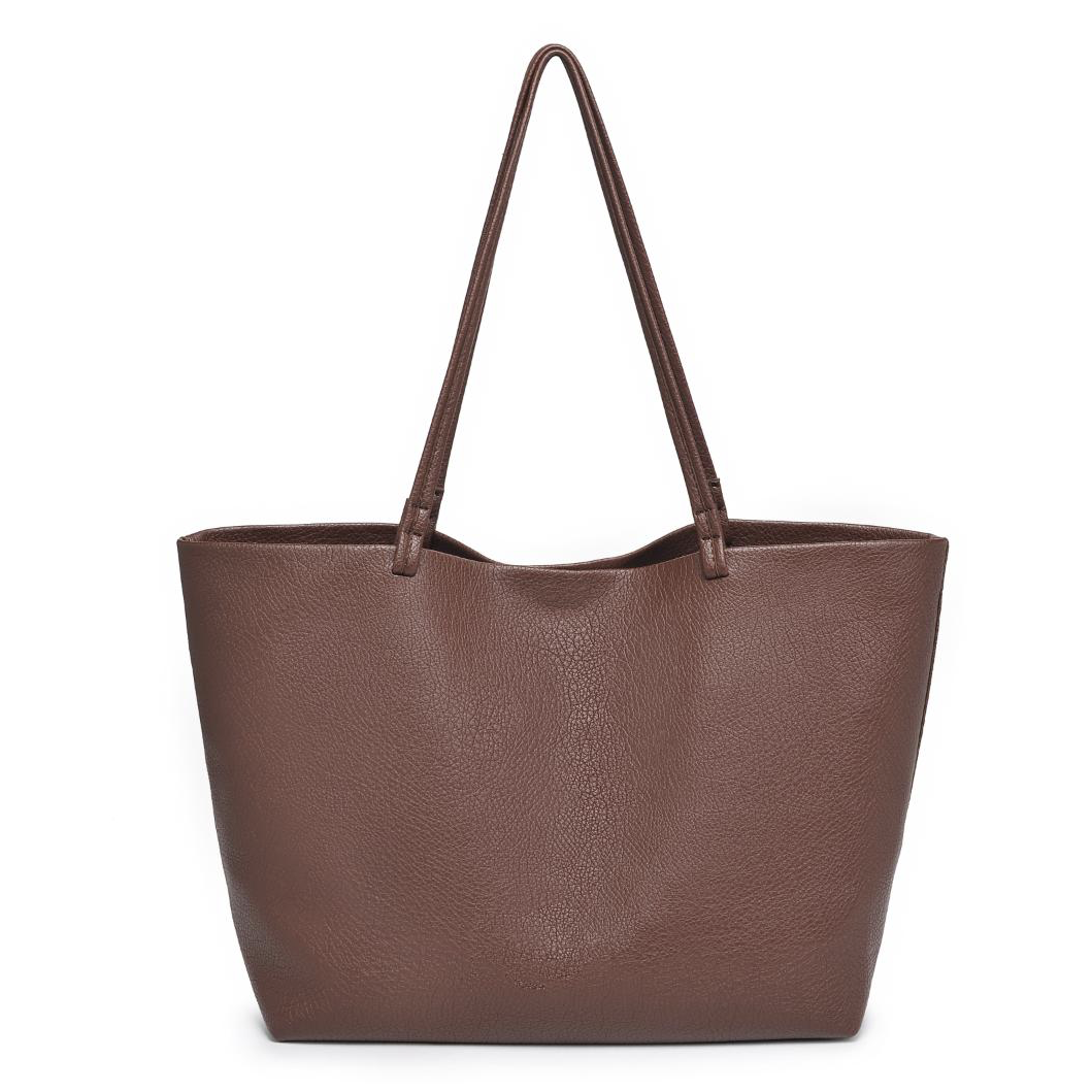 Alma Tote & Pouch Set, Chocolate