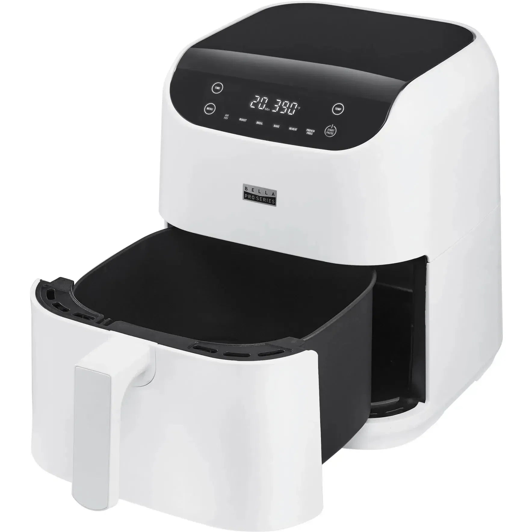 Bella PRO 6 Quart Touchscreen Air Fryer, White