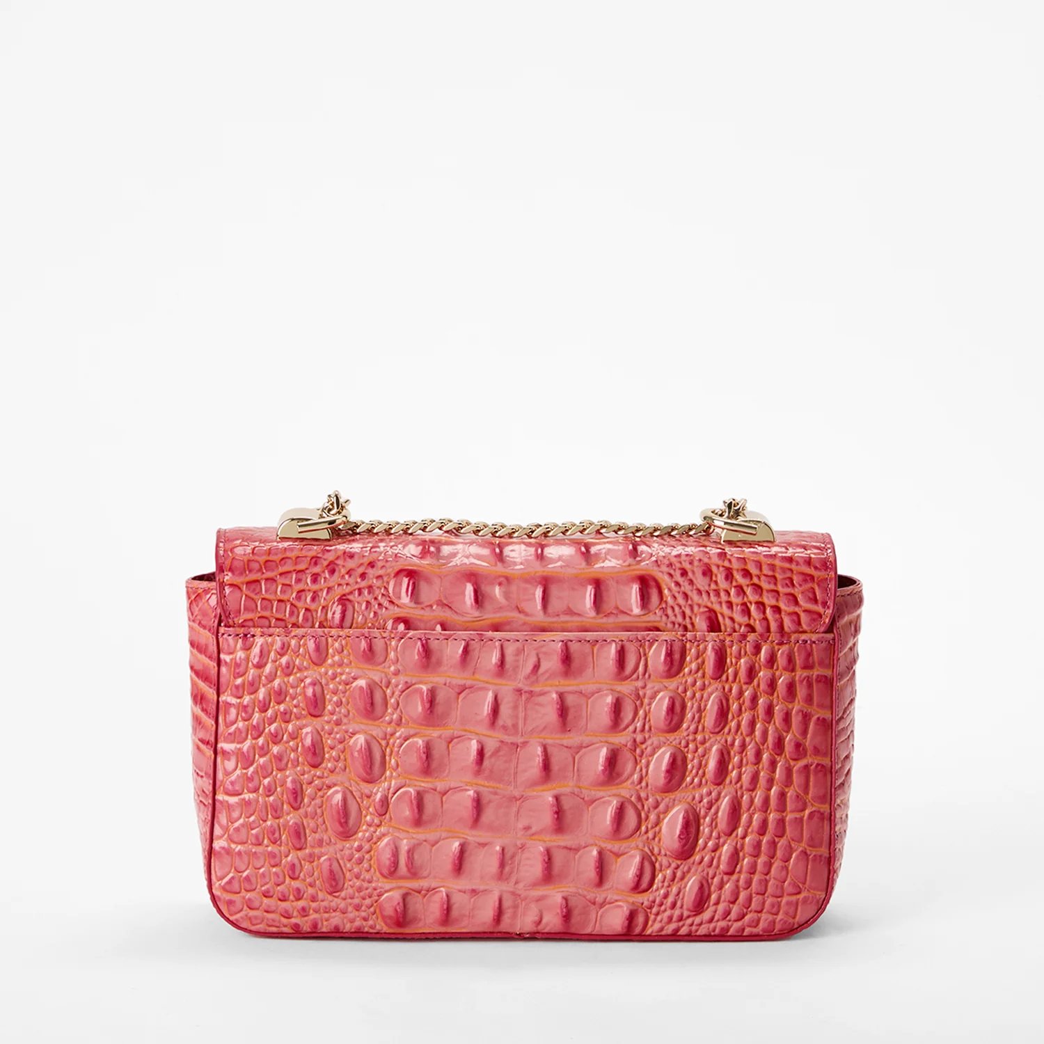 Brahmin Melbourne Collection Rosa Crossbody, Coral Snapdragon