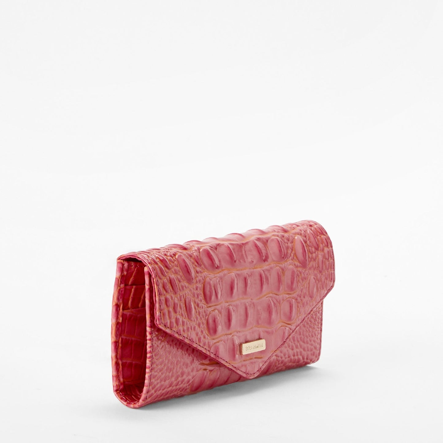 Brahmin Melbourne Collection Veronica Wallet, Coral Snapdragon