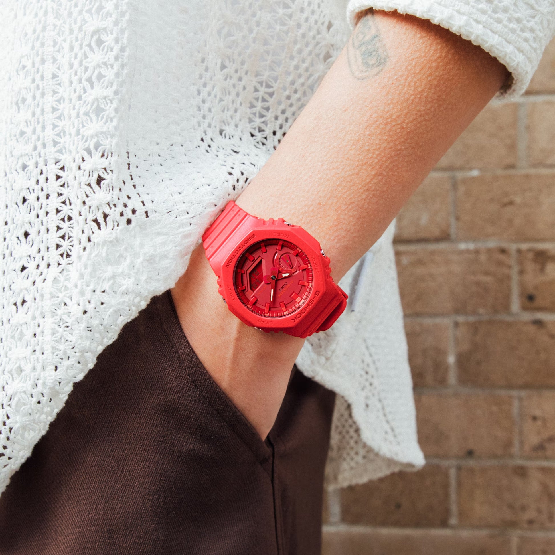 G-Shock - AD Monochrome Red