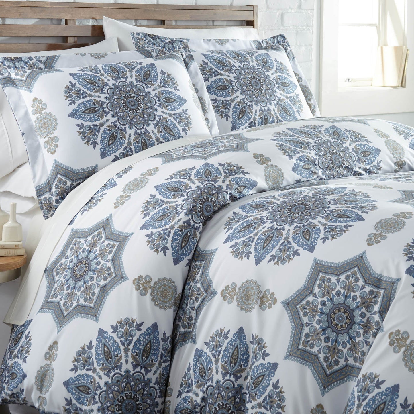 Sophie Comforter Set, Blue