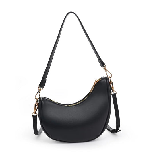 Mila Shoulder Bag, Black