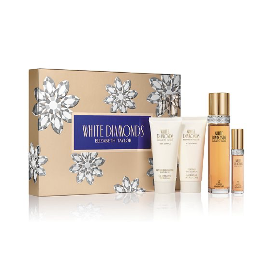 ELIZABETH TAYLOR - White Diamonds 4 Piece Gift Set