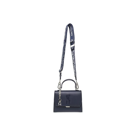 Steve Madden Lattuca Top Handle Crossbody, Navy