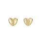 14K Small Heart Earrings