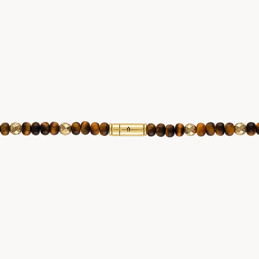 Bulova Tiger's Eye Necklace