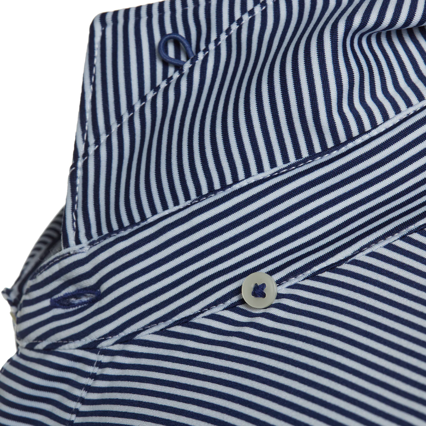 Stitch Atlantic Stripe Polo, Navy