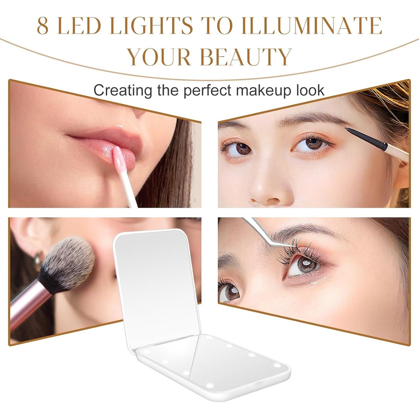 Compact & Slim LED Mirror