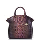 Brahmin Melbourne Collection Duxbury Satchel, Fig Jam