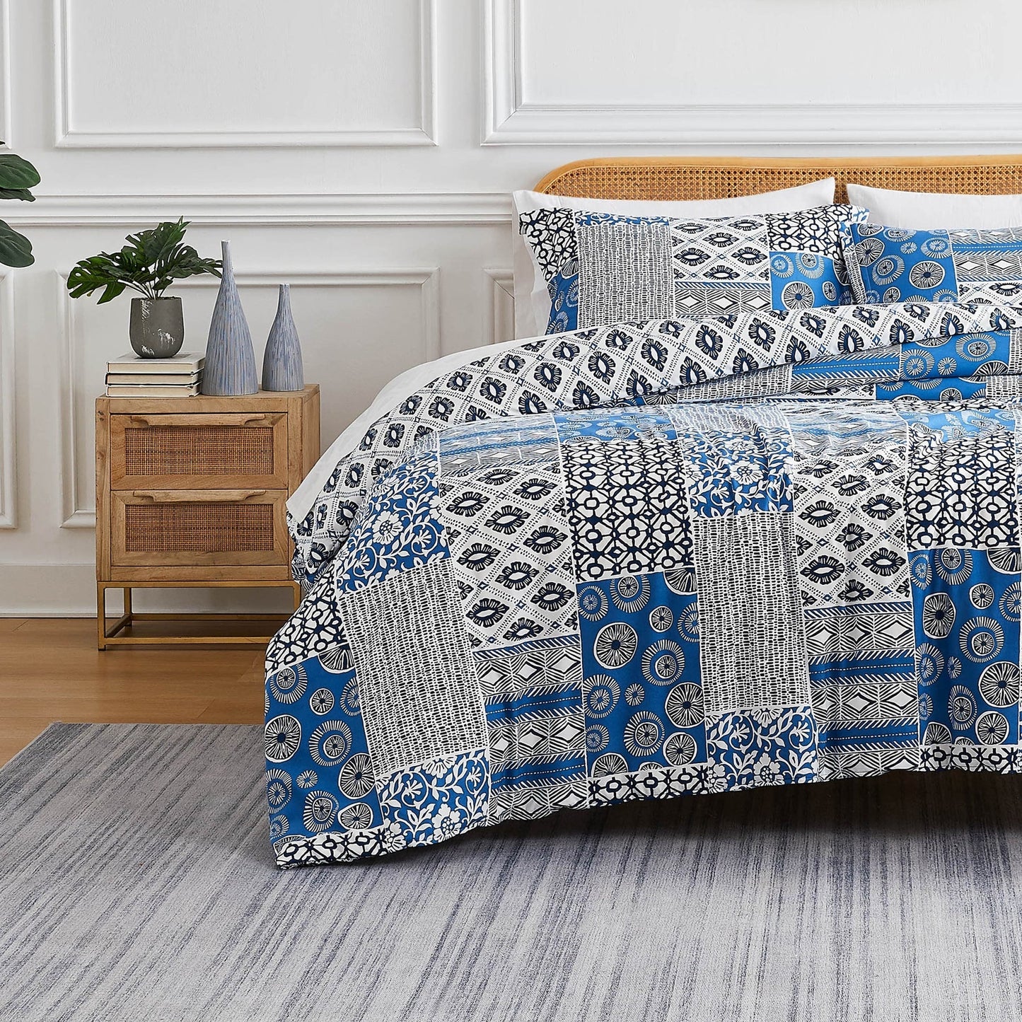 Global Comforter Set, Blue